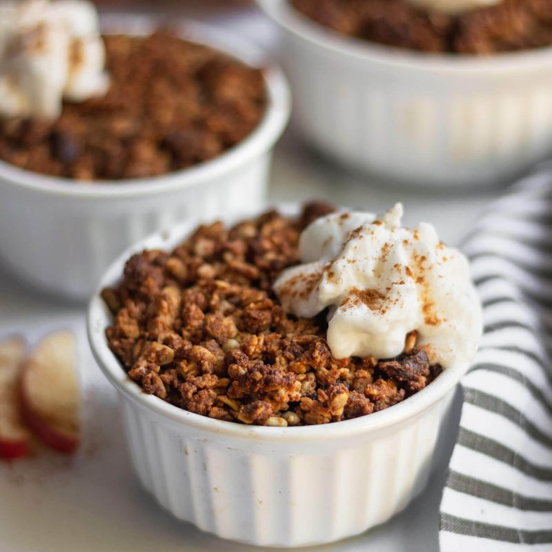 Mini Apple Crisp
