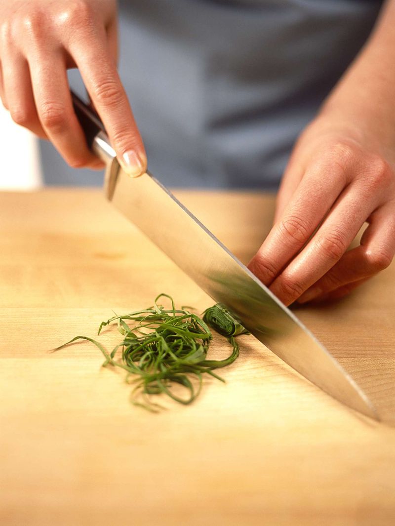 Chiffonade For Herbs
