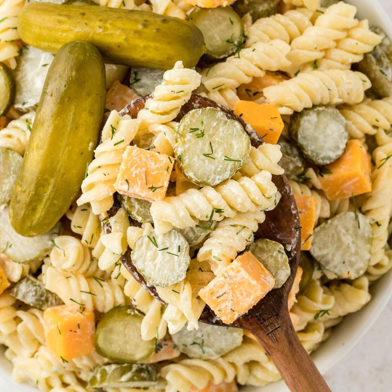 Dill Pickle Pasta Punch