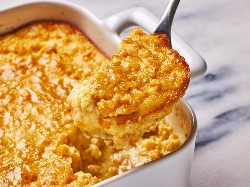 Sweet Corn Pudding (Surprise!)