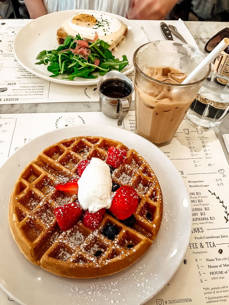 Jack's Wife Freda's Rosewater Waffle Pancakes