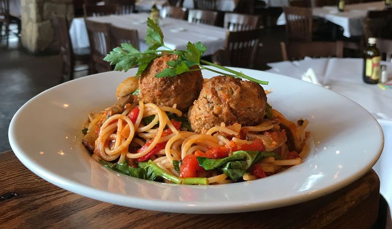 Romano's Macaroni Grill's Spaghetti & Meatballs