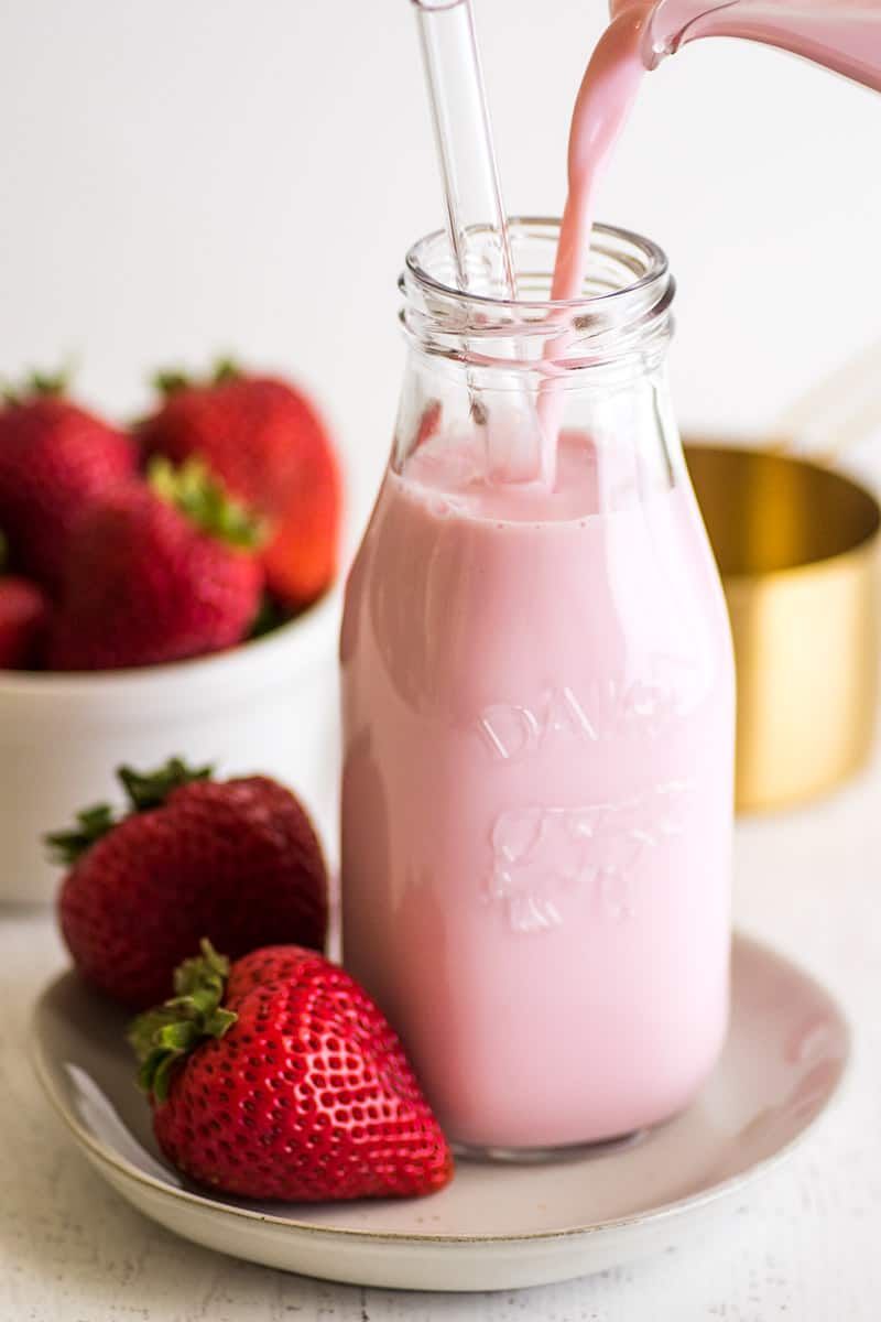 Sleep Inducer: Warm Strawberry Milk