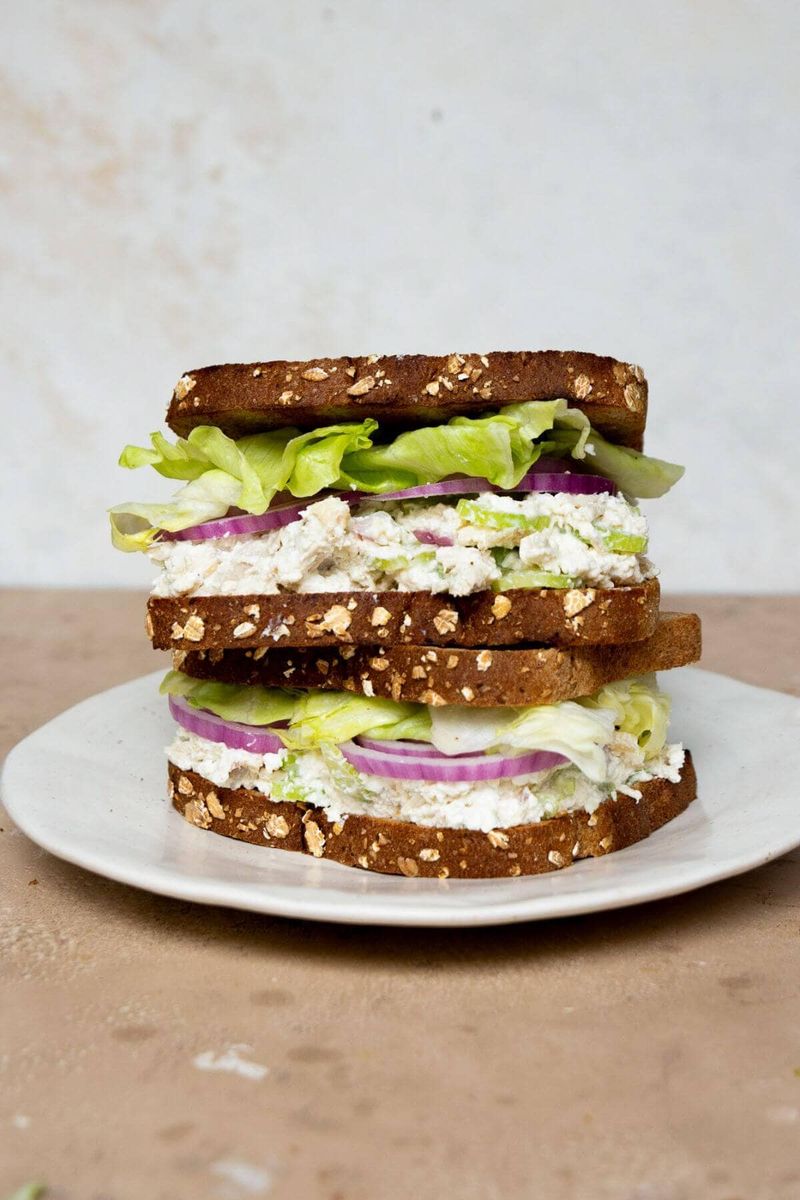 Greek Yogurt Chicken Salad Sandwich