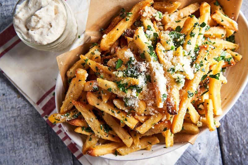 Garlic Parmesan Fries
