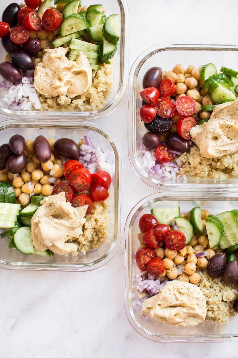 Mediterranean Chickpea Bowls