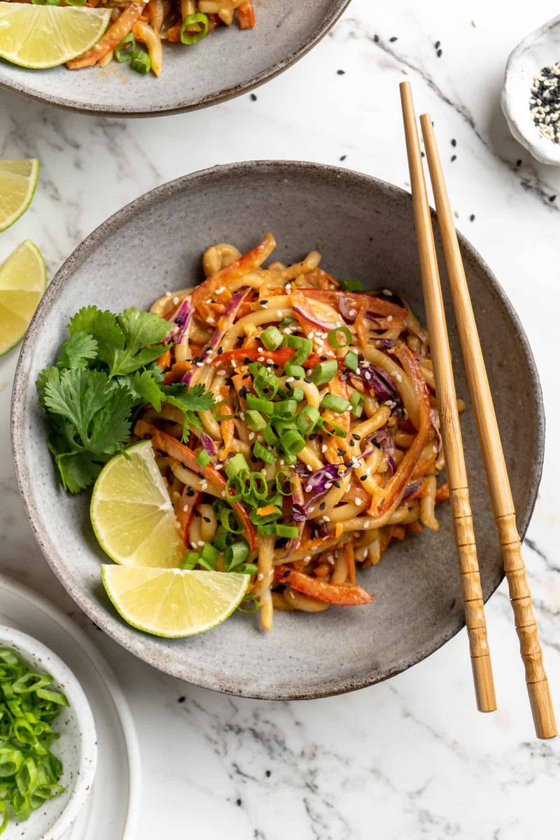 Thai-Inspired Peanut Noodle Salad