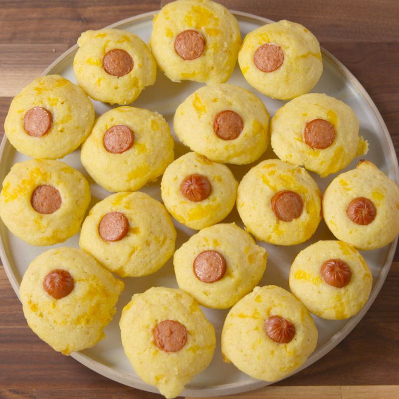 Sweet Cornbread Dessert Dogs