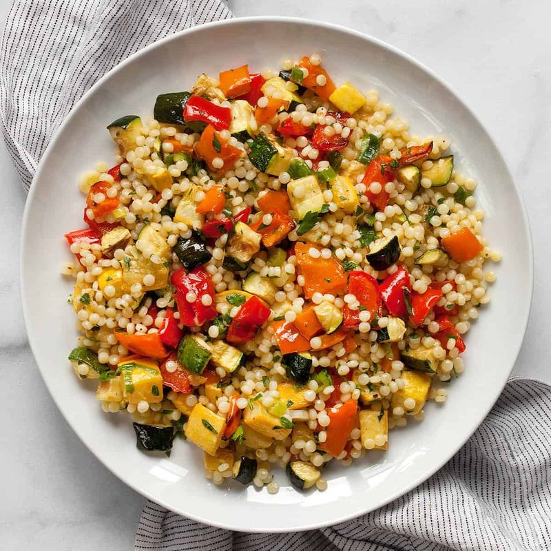 Roasted Veggie Couscous Bowl
