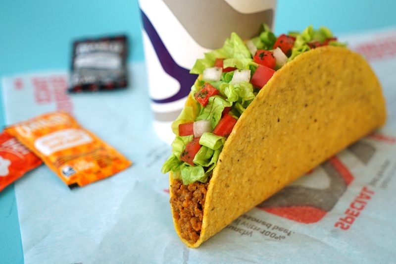 Taco Bell's Bean Burrito Without Cheese