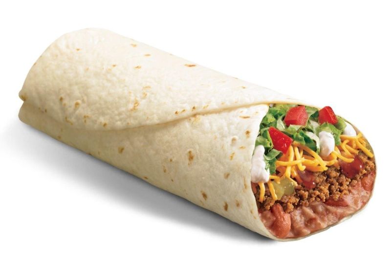 Del Taco's Macho Combo Burrito