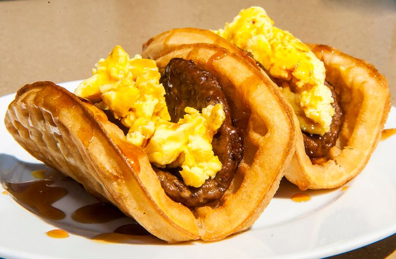 Taco Bell’s Waffle Taco