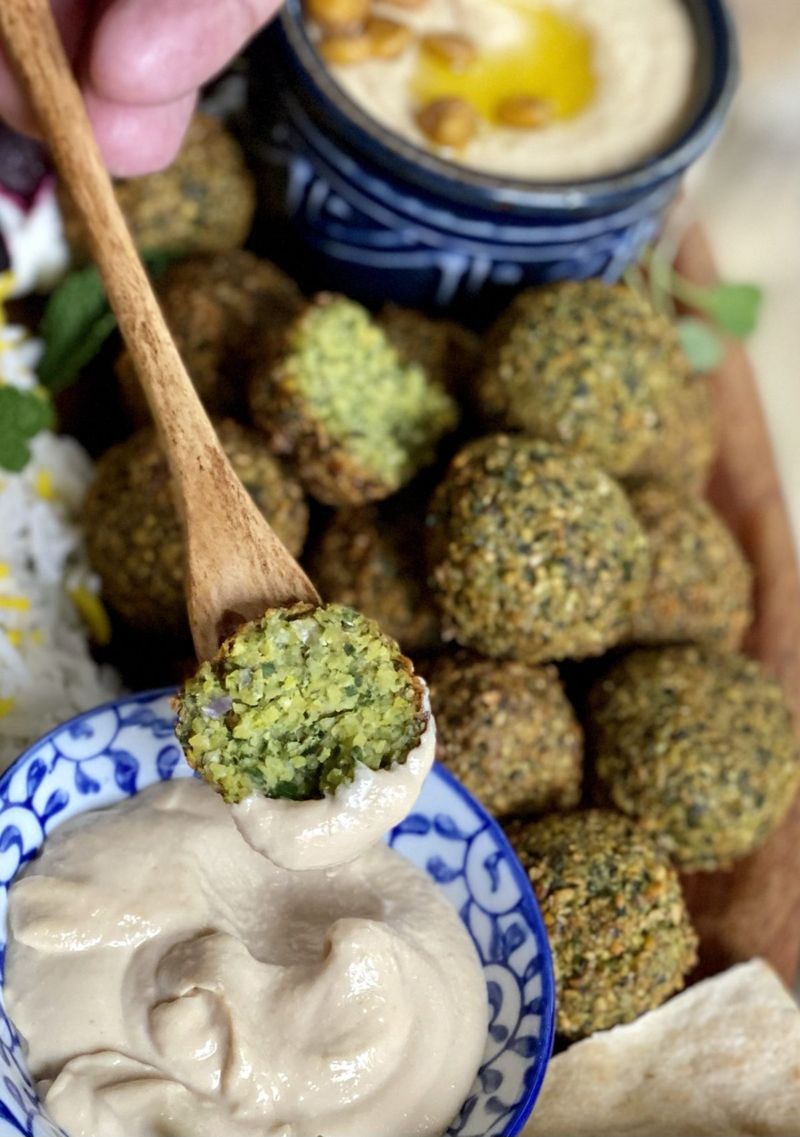Keto Falafel With Tahini Sauce – Middle East
