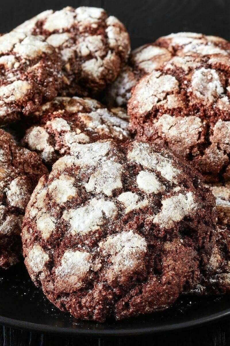 Chai Spice Crinkle Cookies