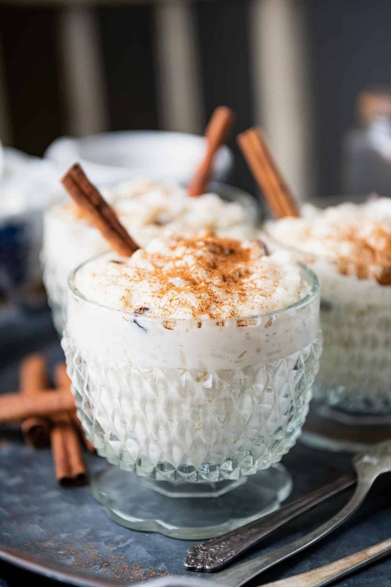 Rice Pudding With A Sprinkle Of Nutmeg