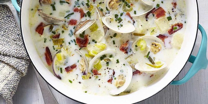 Pacific Razor Clam Chowder