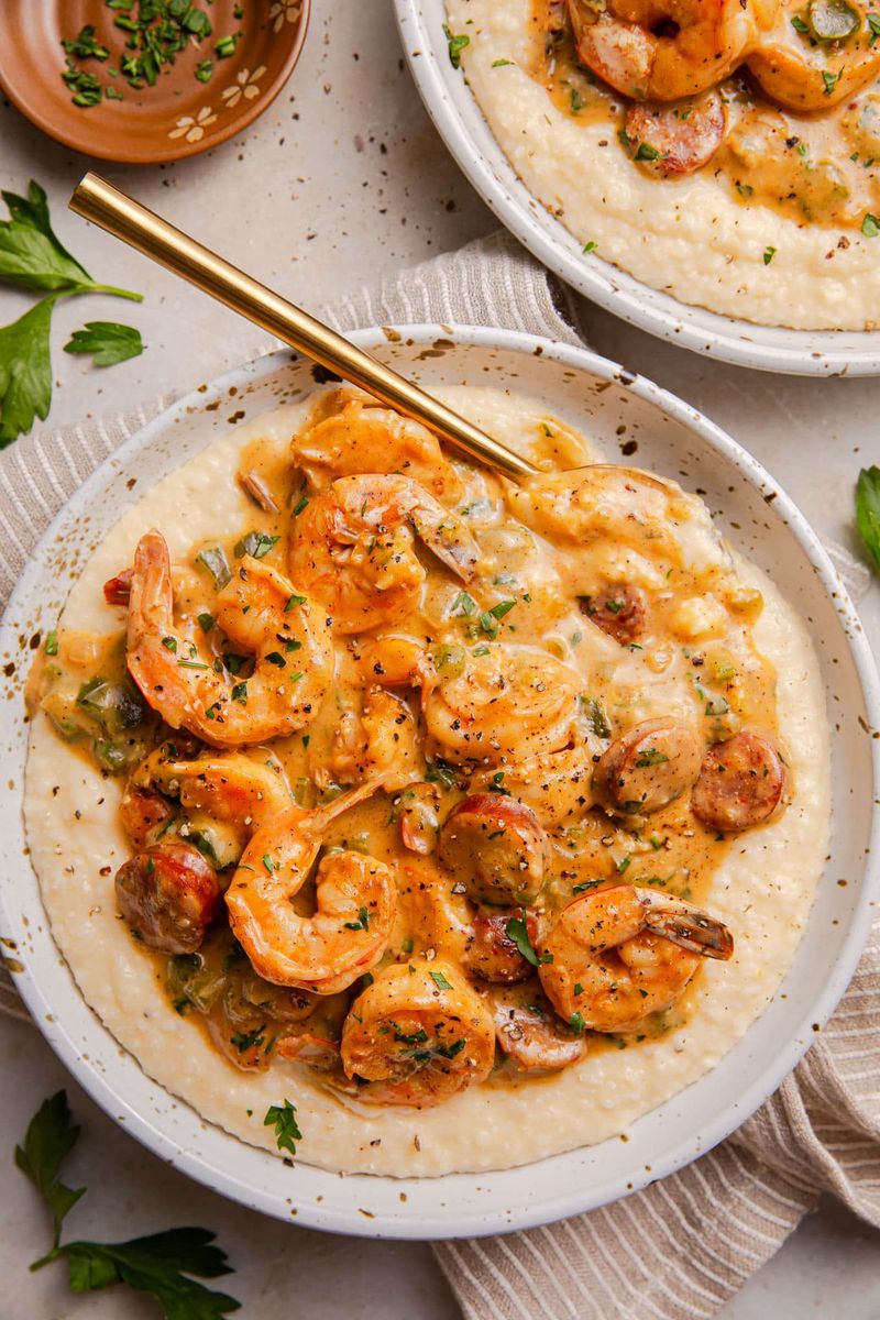 Creamy Shrimp And Grits