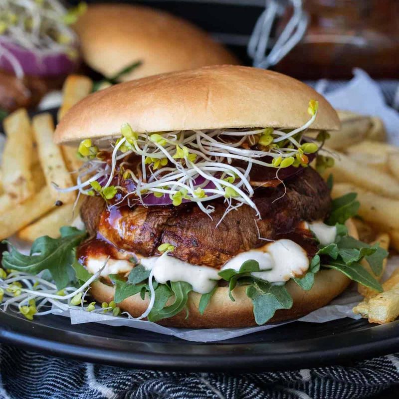 Portobello Mushroom Burgers