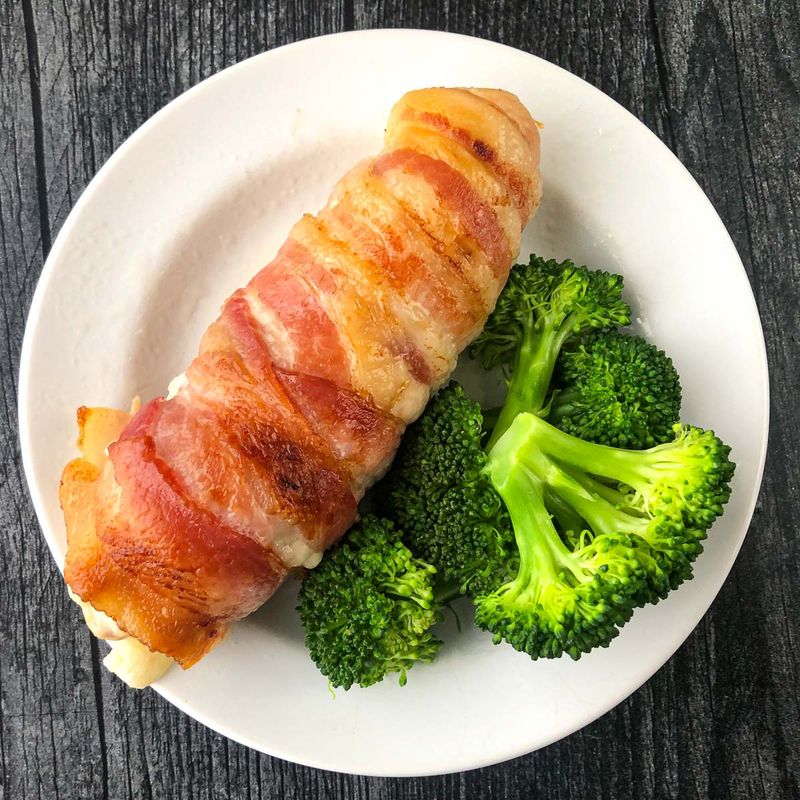 Cheesy Bacon-Wrapped Chicken