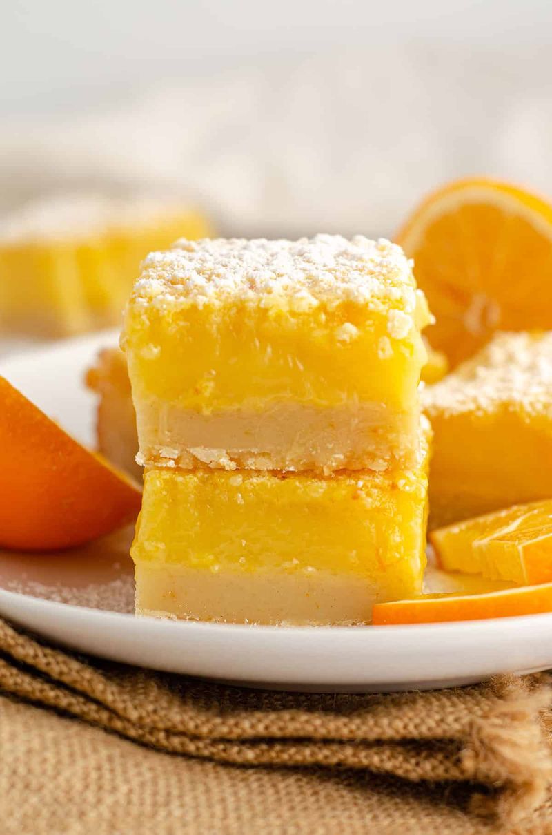 Meyer Lemon Cream Pie Squares