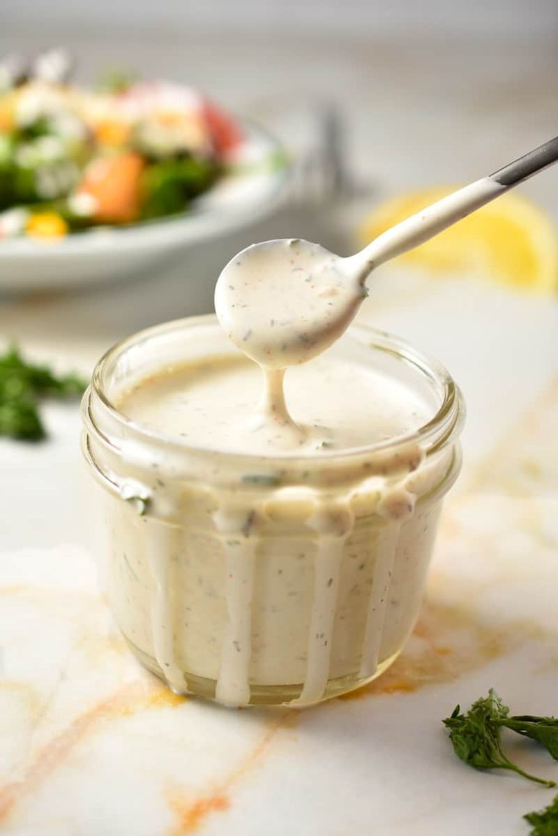 Not trying the homemade dressings