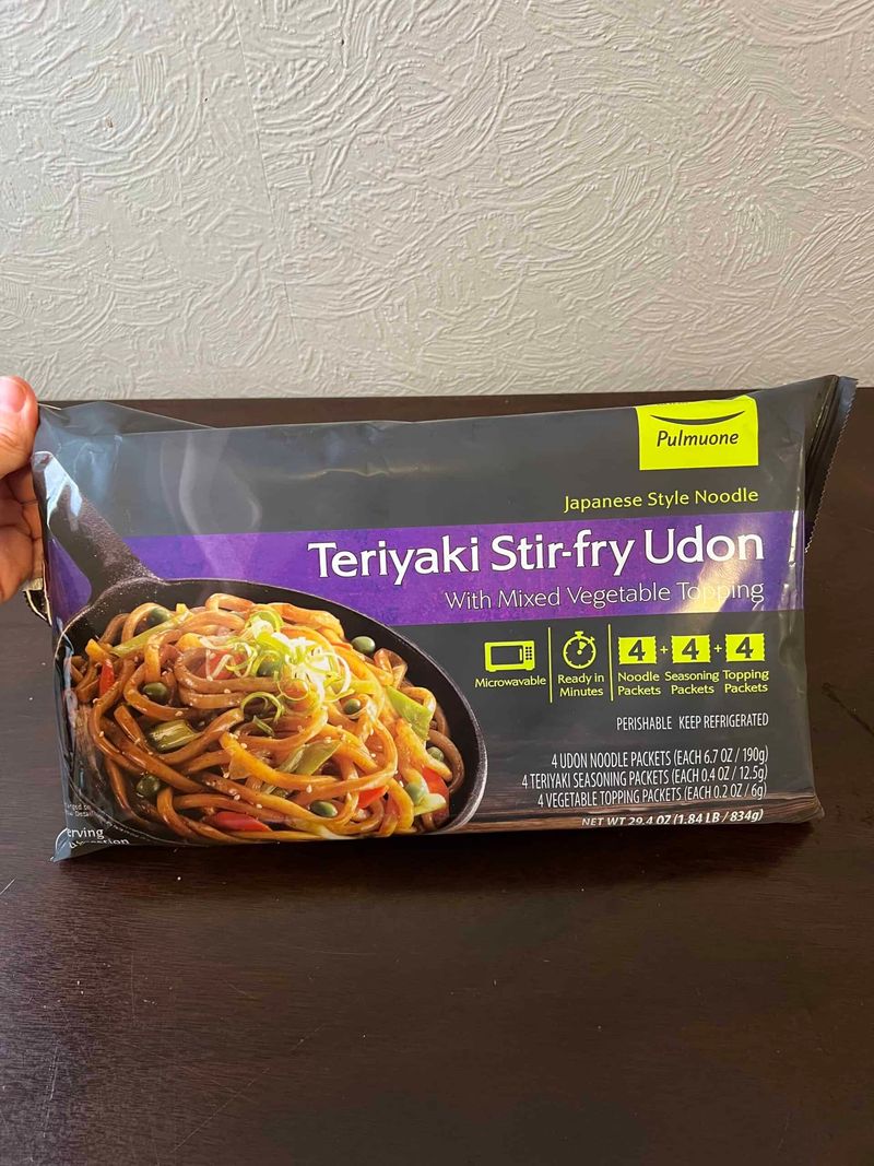 Pulmuone Teriyaki Stir-Fry Udon Noodles
