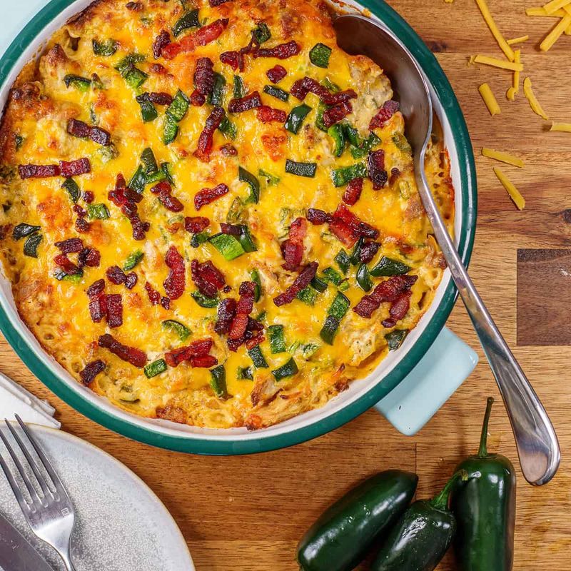 Jalapeño Popper Chicken Casserole