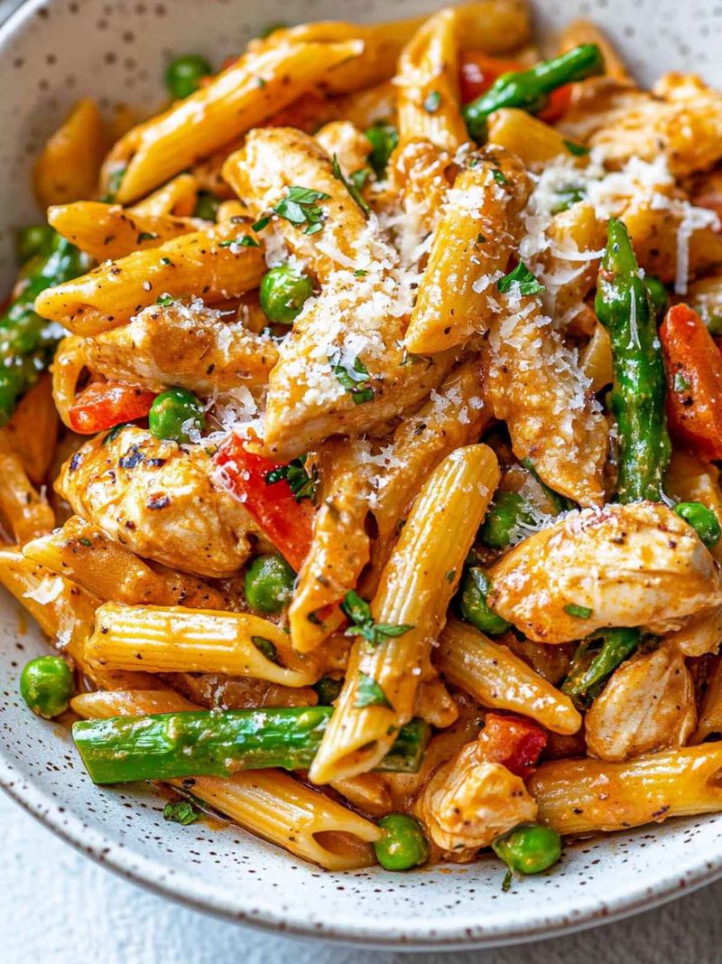 Spicy Chicken Chipotle Pasta