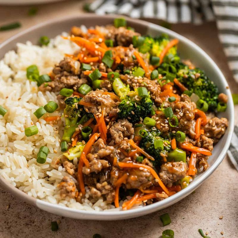 Turkey And Veggie Stir-Fry