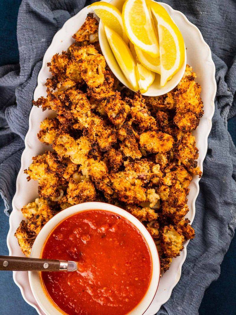 Panko-Crusted Calamari Bites