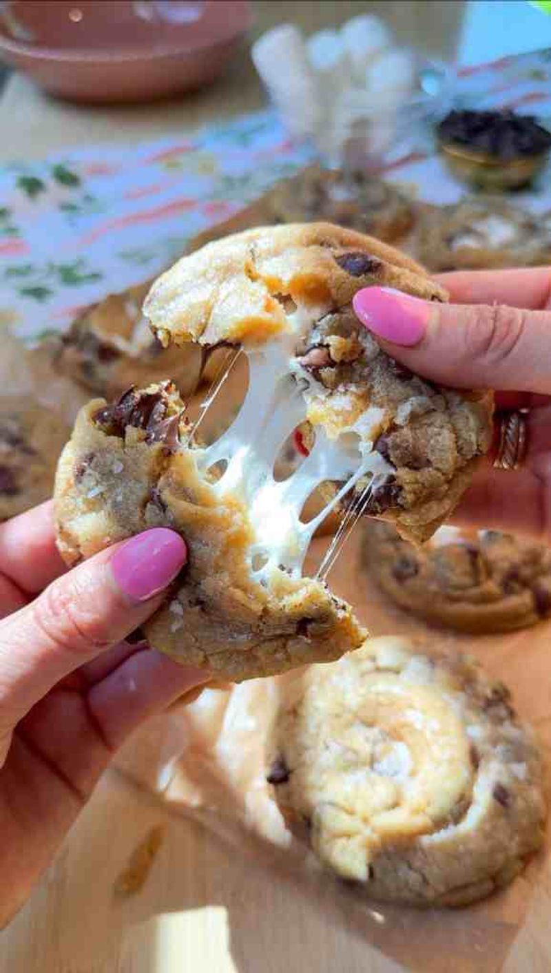 Stuffed Chocolate Chip Cookies