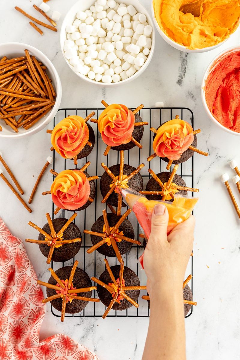 Orange Cup Cakes