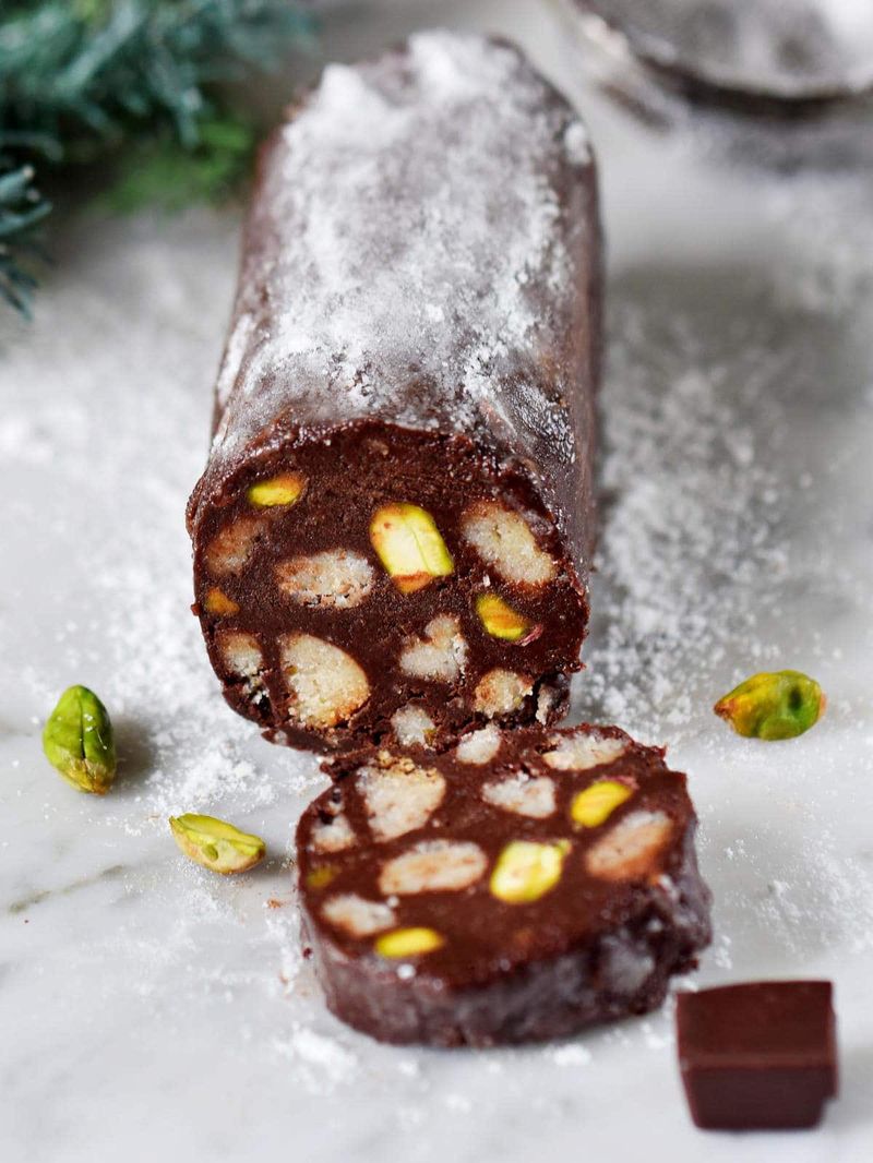 Portuguese Chocolate Salami
