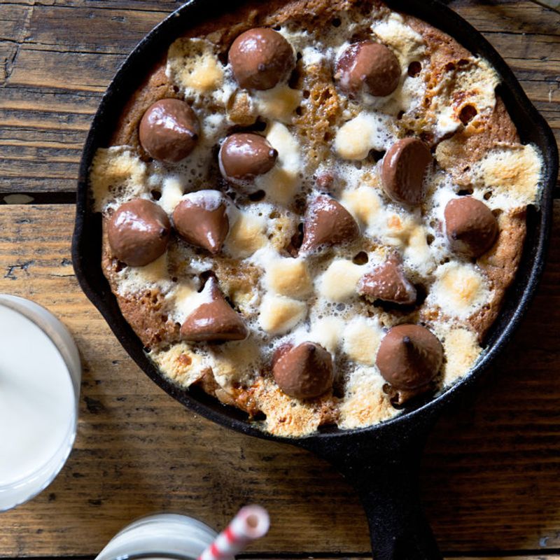 S'mores Skillet Cookie
