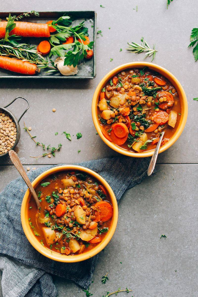 Canned Lentil Soup