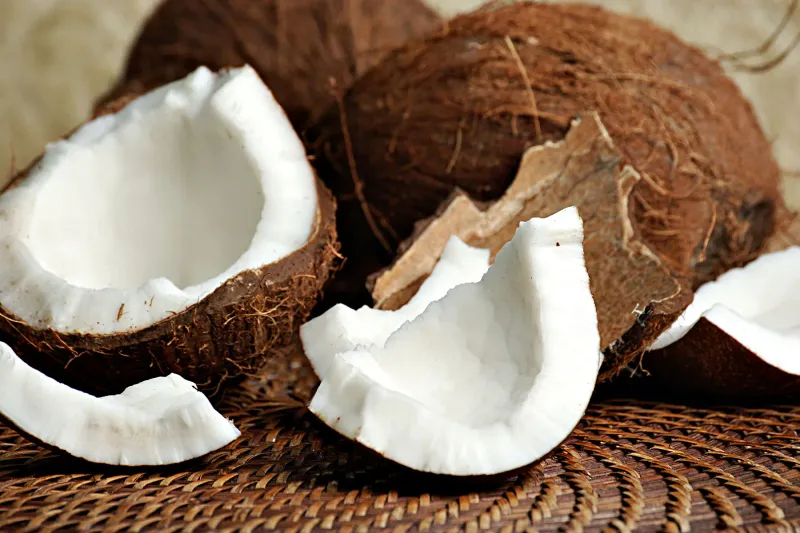 Coconut: High In Saturated Fat