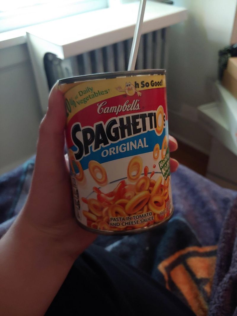 Spaghetti In Tomato Sauce With Cheese