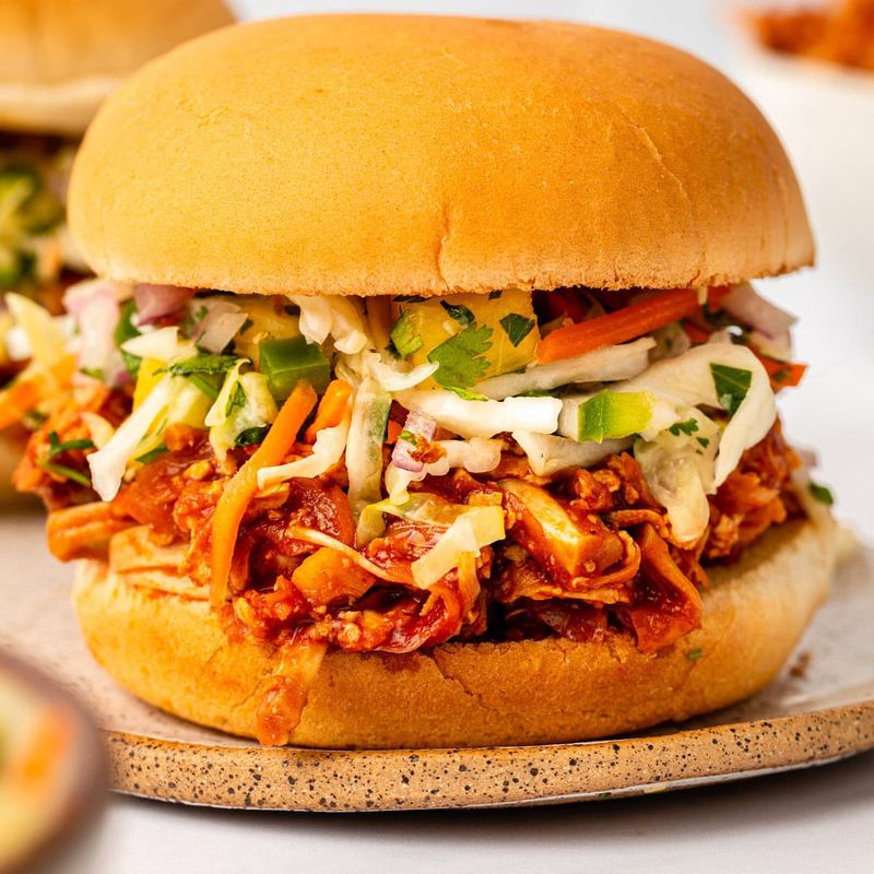 BBQ Jackfruit Sandwiches (Vegan-Friendly)