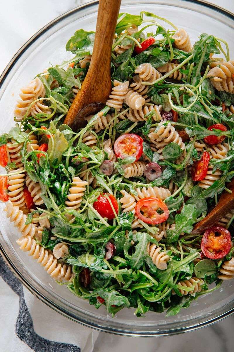 Arugula, Almond, And Penne Salad