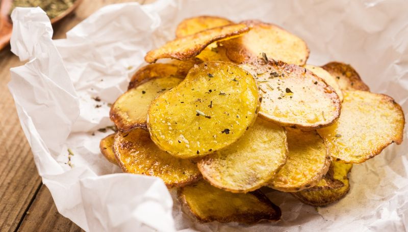 Microwave Potato Chips