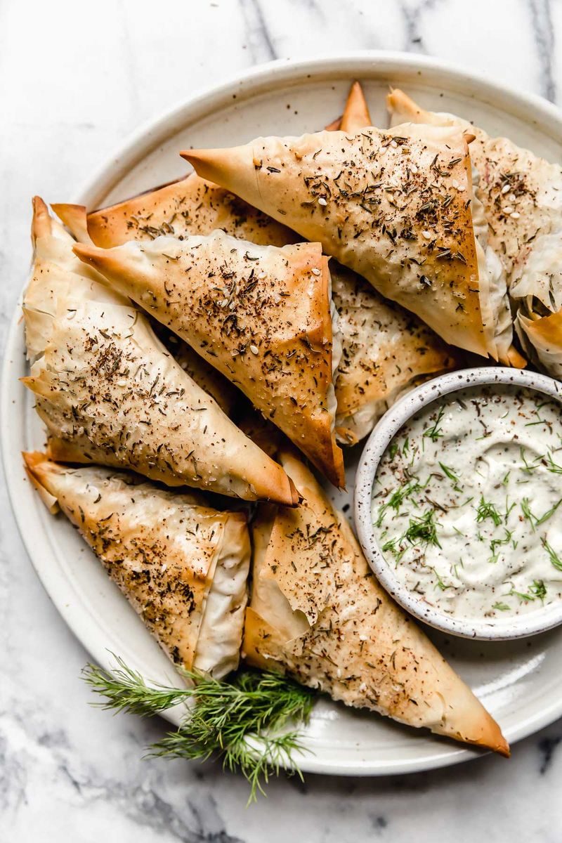 Spanakopita Triangles