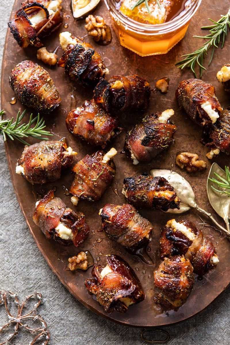 Bacon-Wrapped Dates
