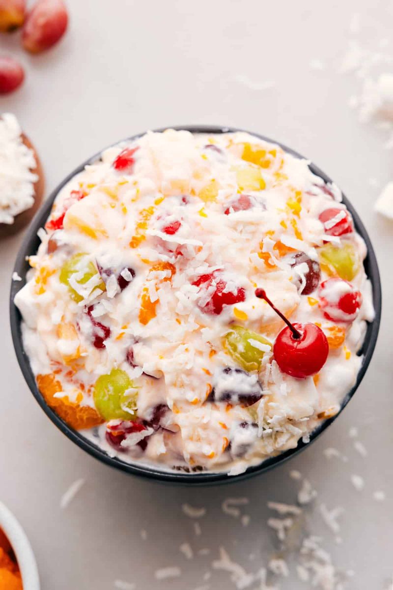 Ambrosia Cake Bowls