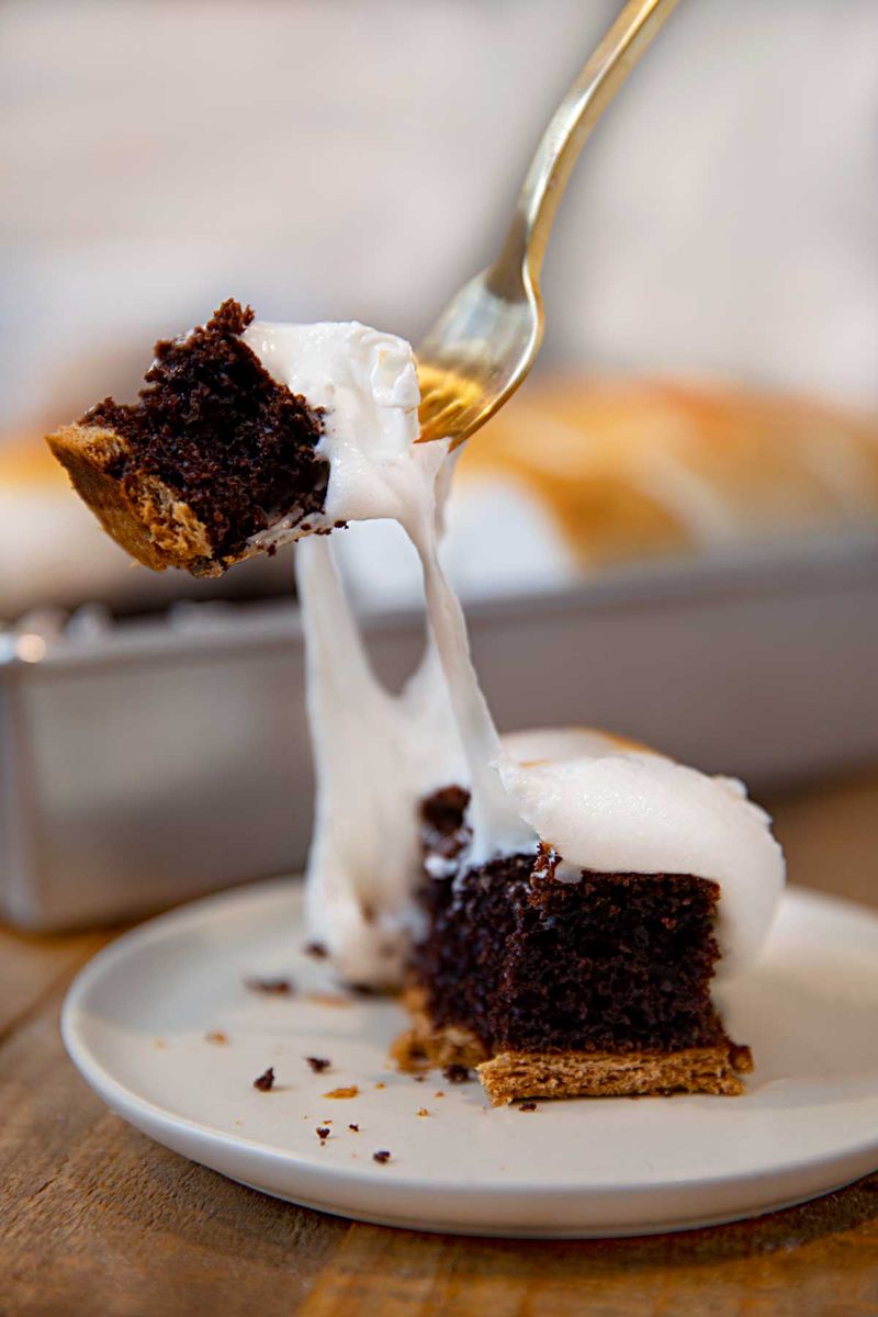 S'mores Sheet Cake