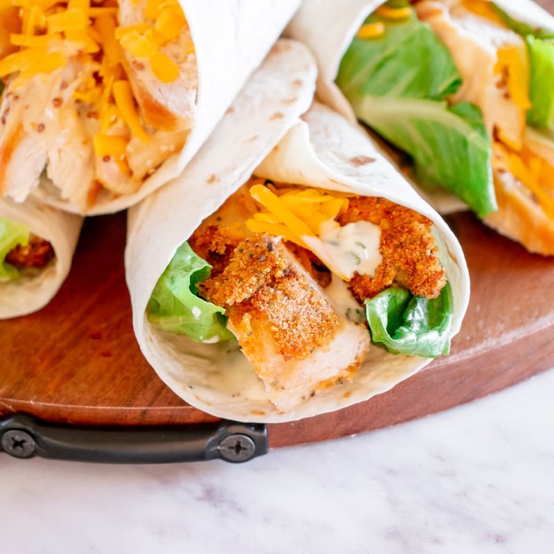 Wendy's Spicy Chicken Wrap