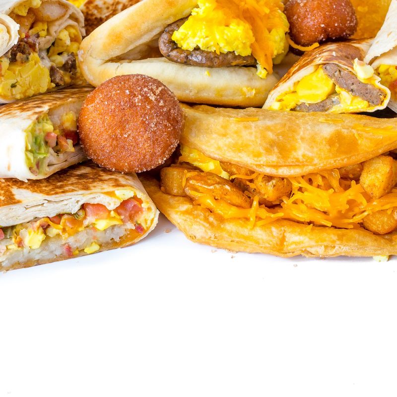 Taco Bell's Breakfast Crunchwrap With Sausage
