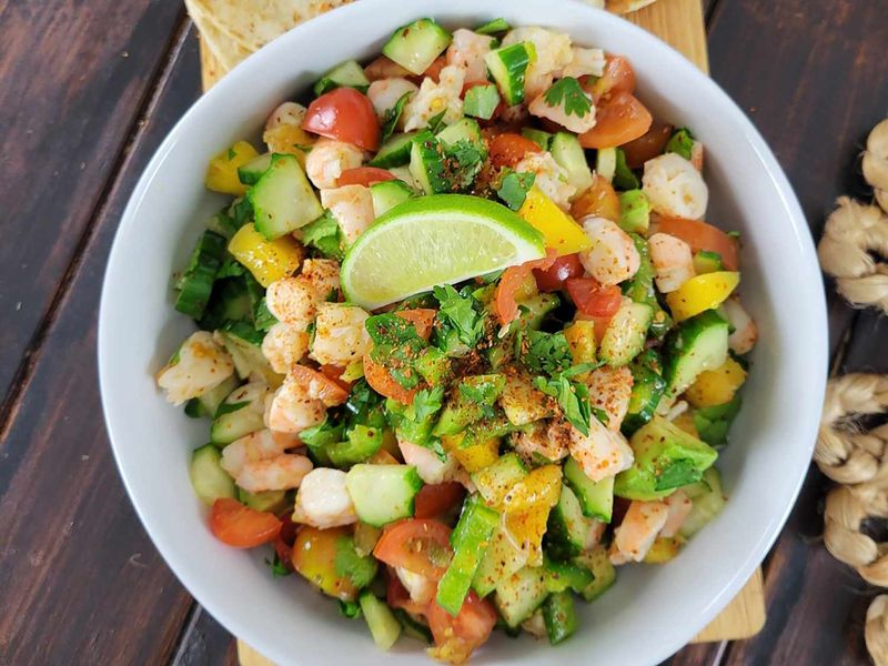 Shrimp Ceviche With Mango