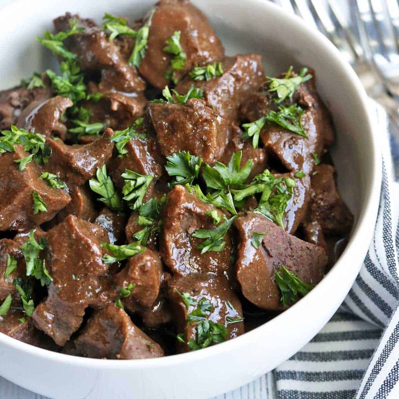 Beef Heart Stir-Fry