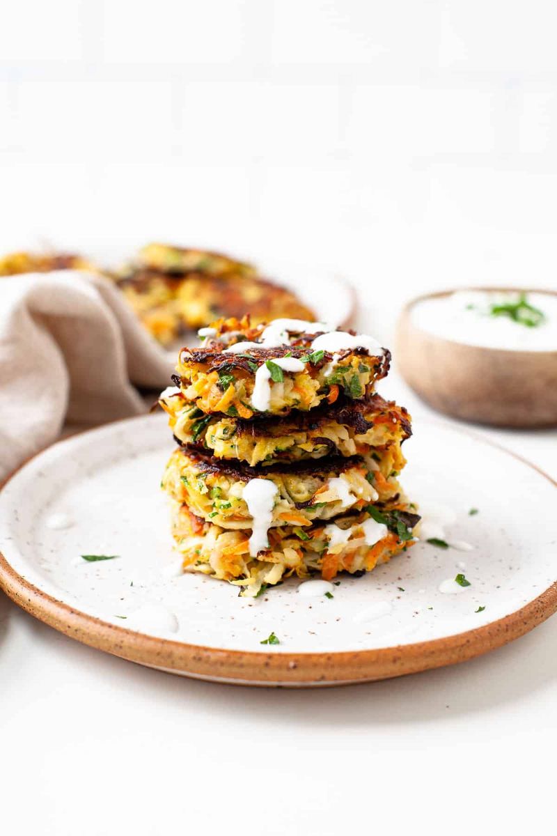 Carrot-Zucchini Fritters
