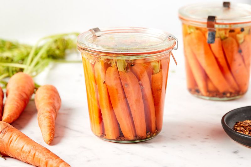 Pickled Carrot Sticks